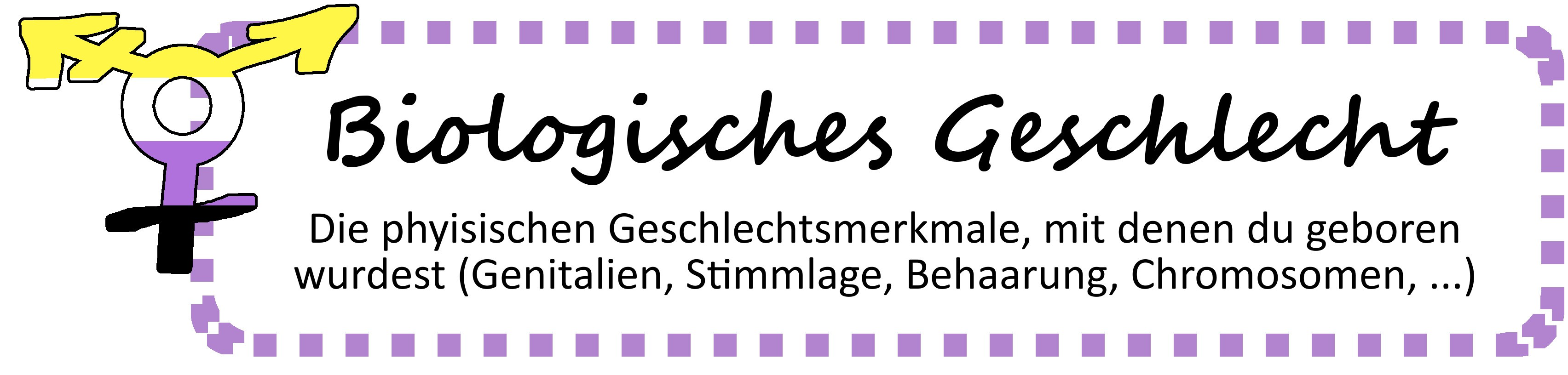 biologisches Geschlecht